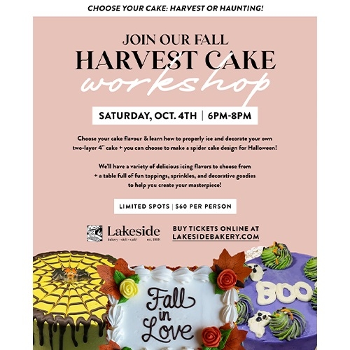 Harvest or Haunting Cake Workshop 01