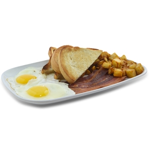 2 Eggs any style